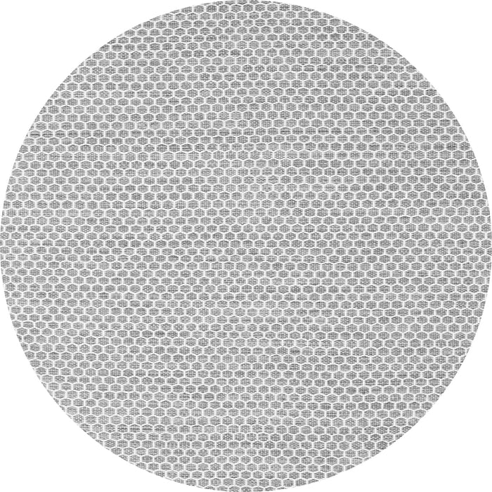 Square Solid Gray Modern Rug, con2180gry
