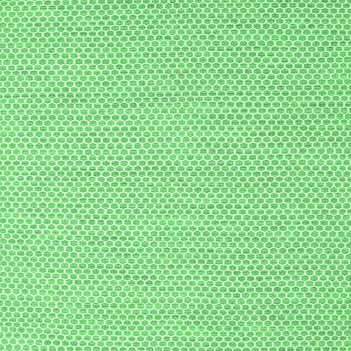 Square Machine Washable Solid Emerald Green Modern Area Rugs, wshcon2180emgrn