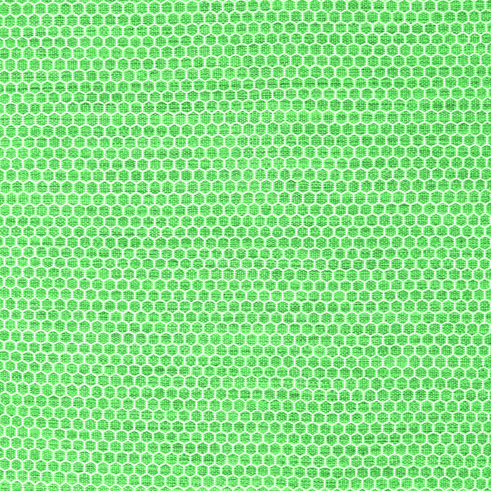 Serging Thickness of Machine Washable Solid Green Modern Area Rugs, wshcon2180grn