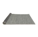 Thickness of Contemporary Gray Modern Rug, con2181