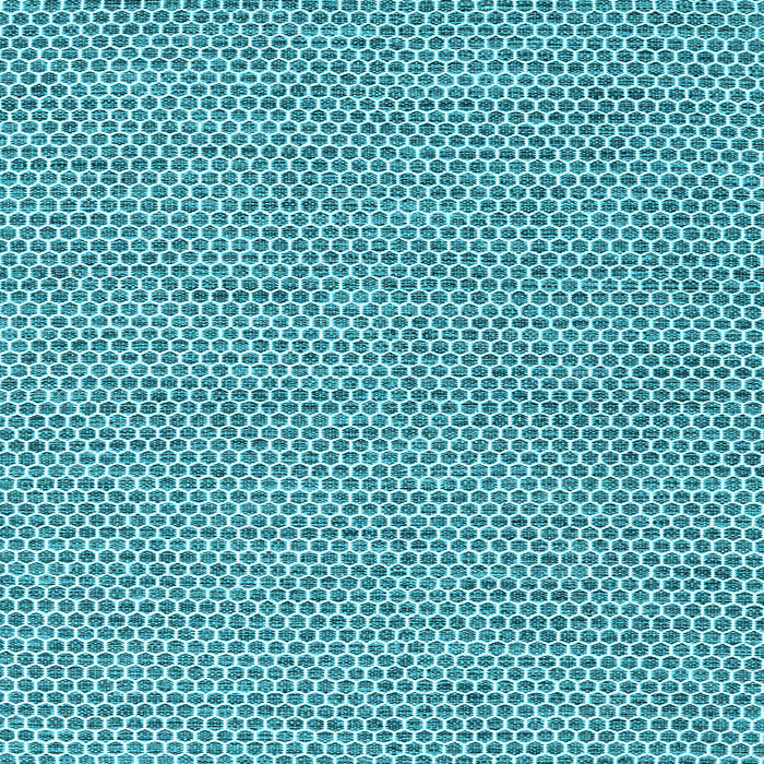 Square Abstract Light Blue Contemporary Rug, con2181lblu