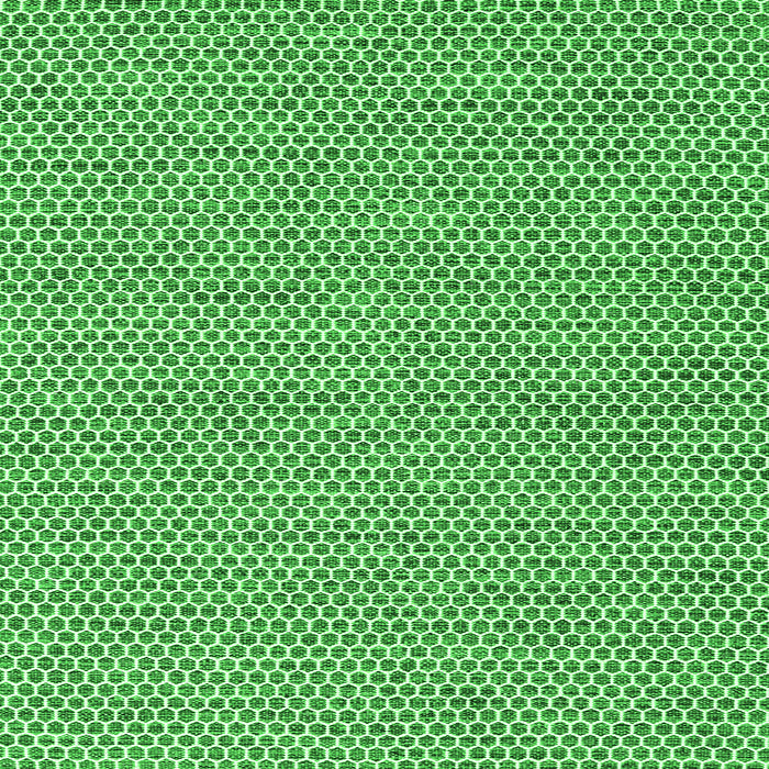 Round Machine Washable Abstract Green Contemporary Area Rugs, wshcon2181grn