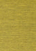 Abstract Yellow Contemporary Rug, con2181yw