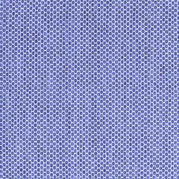 Square Abstract Blue Contemporary Rug, con2181blu