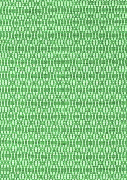 Abstract Emerald Green Contemporary Rug, con2182emgrn