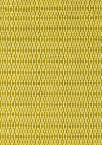 Abstract Yellow Contemporary Rug, con2182yw