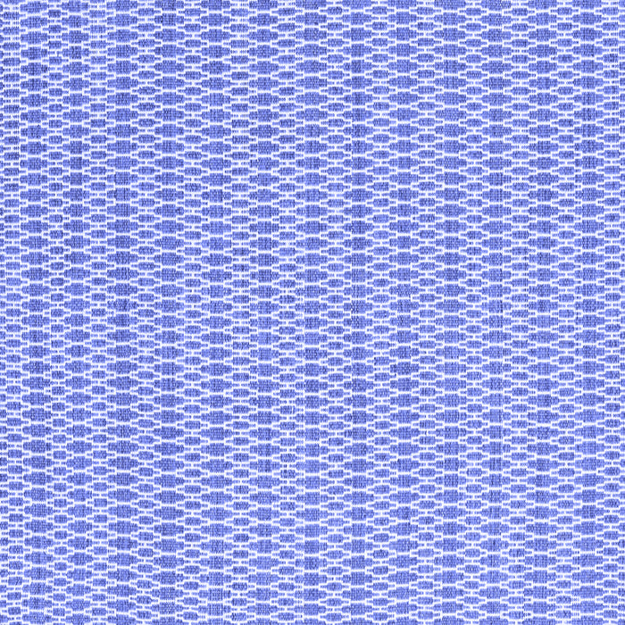 Square Abstract Blue Contemporary Rug, con2182blu