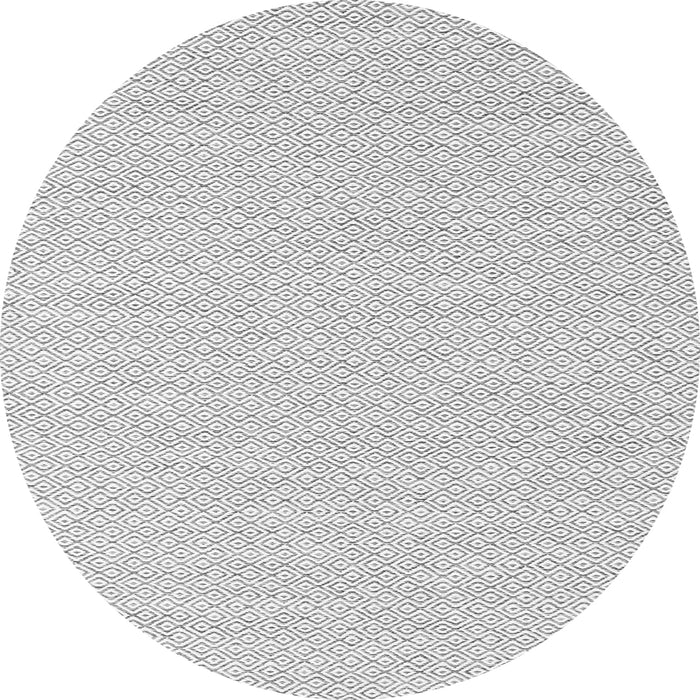 Square Solid Gray Modern Rug, con2183gry