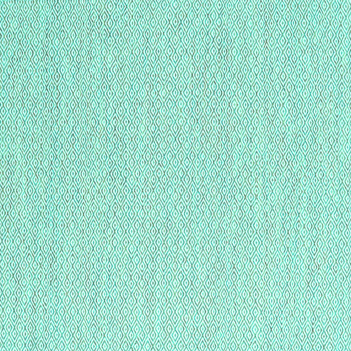 Square Solid Turquoise Modern Rug, con2183turq