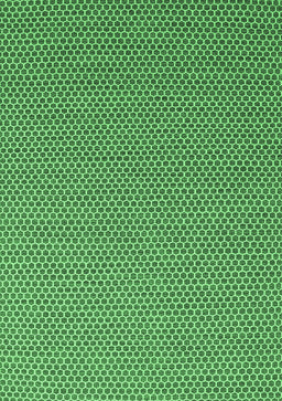 Abstract Emerald Green Contemporary Rug, con2184emgrn