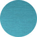 Round Machine Washable Abstract Light Blue Contemporary Rug, wshcon2184lblu