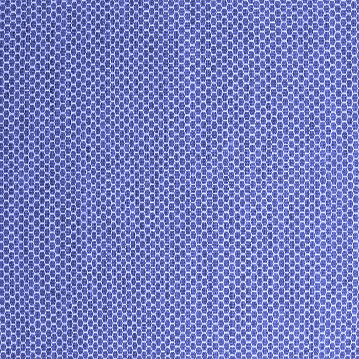 Square Abstract Blue Contemporary Rug, con2184blu