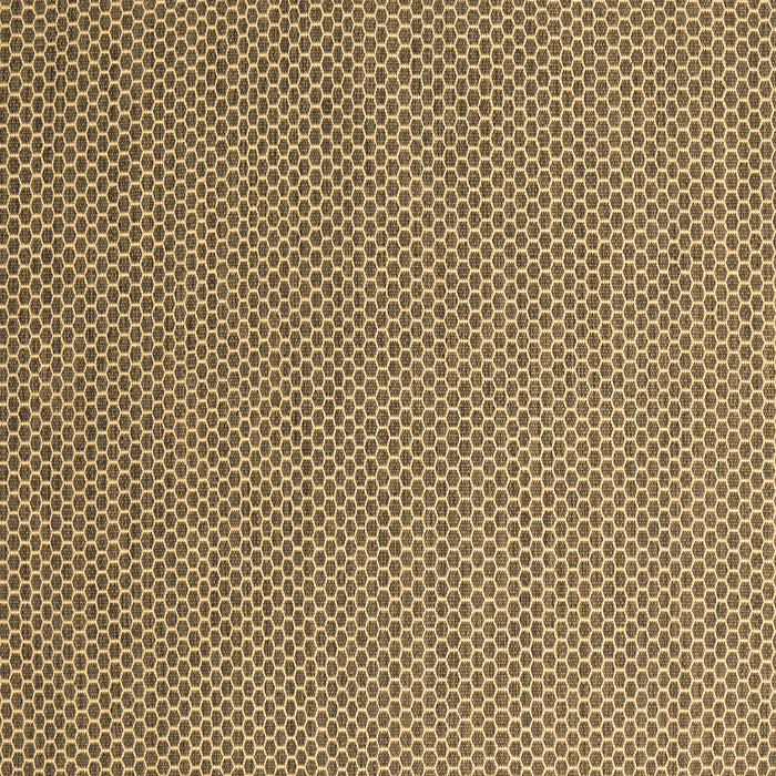 Square Abstract Brown Contemporary Rug, con2184brn