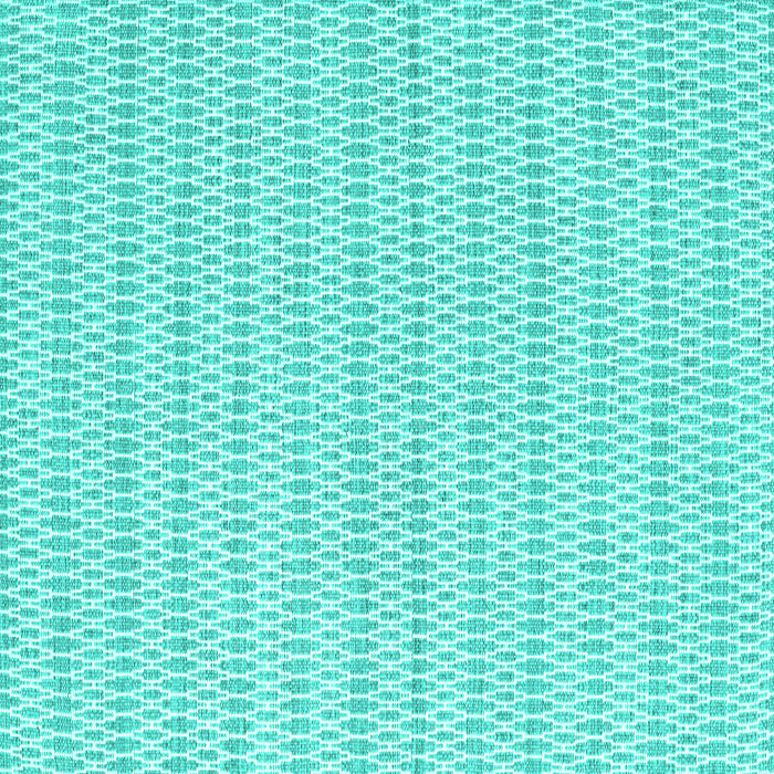 Square Machine Washable Abstract Turquoise Contemporary Area Rugs, wshcon2185turq