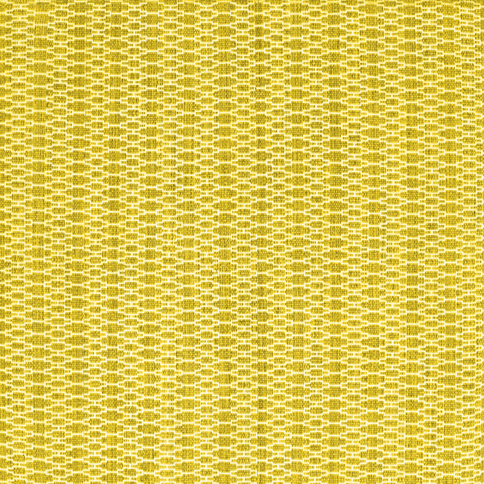 Square Machine Washable Abstract Yellow Contemporary Rug, wshcon2185yw