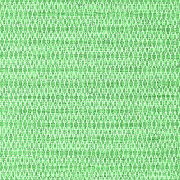 Square Abstract Emerald Green Contemporary Rug, con2185emgrn