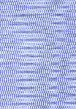 Abstract Blue Contemporary Rug, con2186blu