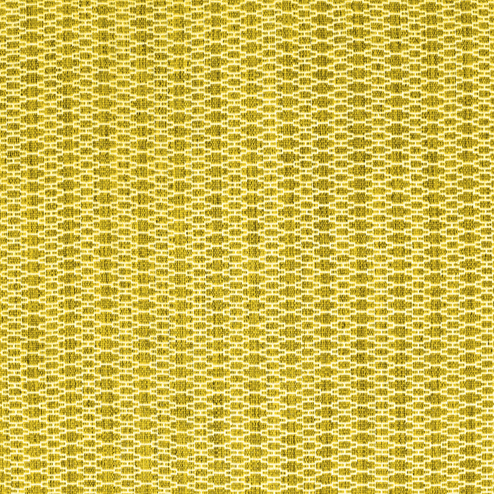 Square Abstract Yellow Contemporary Rug, con2186yw