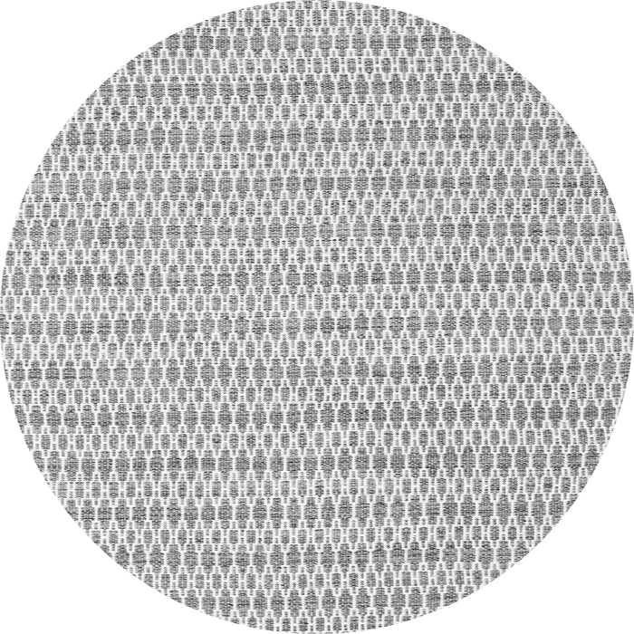 Square Abstract Gray Contemporary Rug, con2186gry