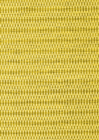 Abstract Yellow Contemporary Rug, con2186yw