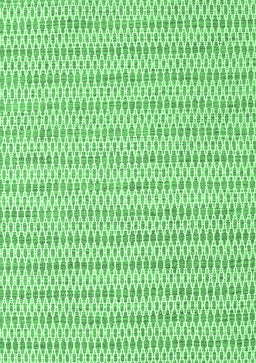 Abstract Emerald Green Contemporary Rug, con2186emgrn