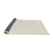 Thickness of Contemporary Beige Solid Rug, con2187