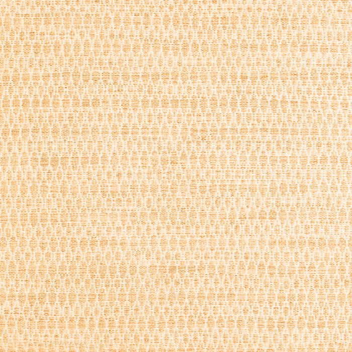 Round Machine Washable Solid Orange Modern Area Rugs, wshcon2187org