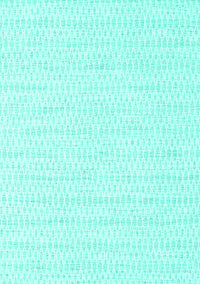 Solid Turquoise Modern Rug, con2187turq