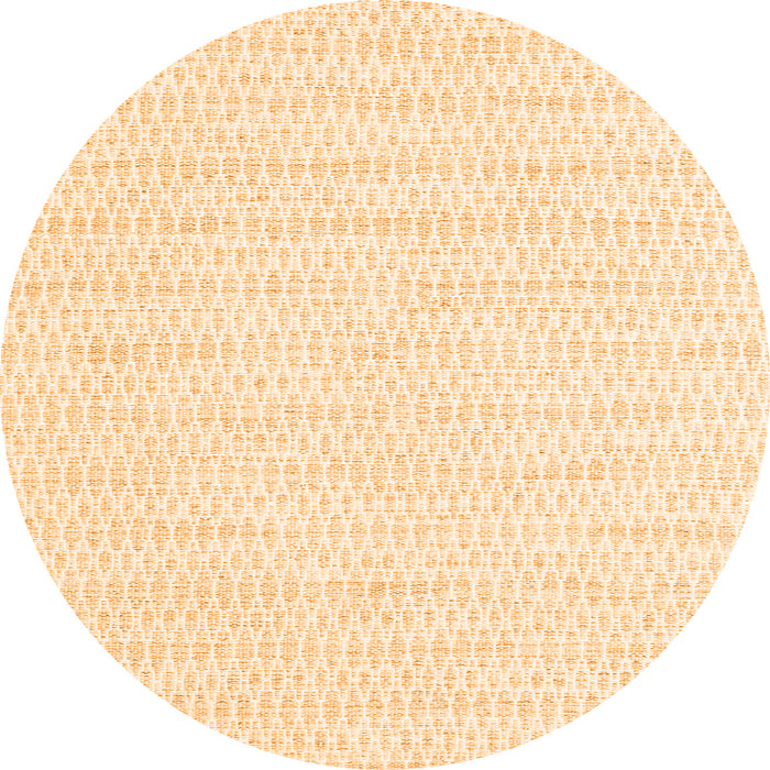 Square Solid Orange Modern Rug, con2187org