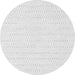 Square Solid Gray Modern Rug, con2187gry