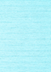 Solid Light Blue Modern Rug, con2187lblu