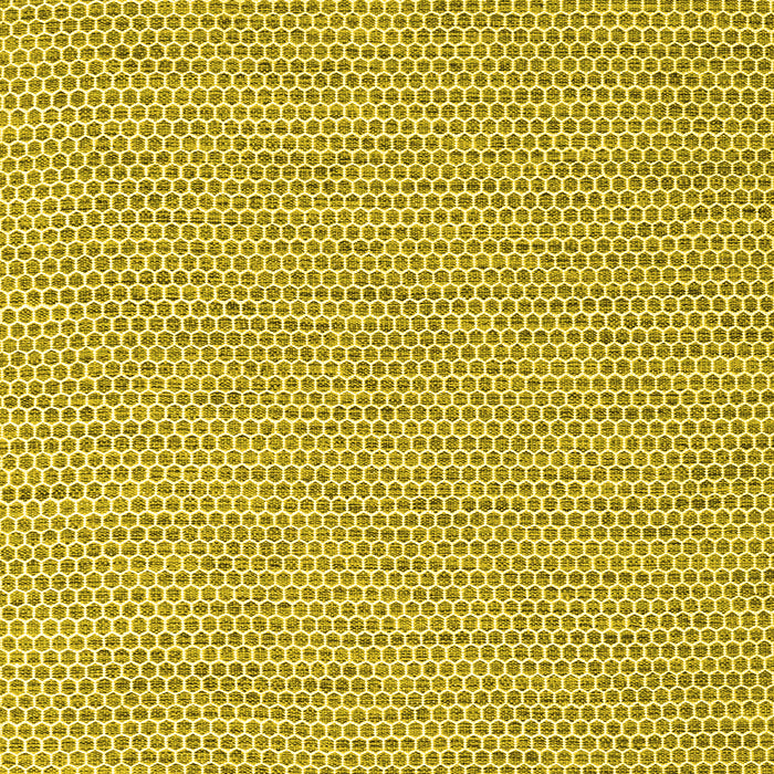 Abstract Yellow Contemporary Rug, con2188yw
