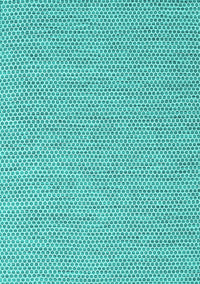 Abstract Turquoise Contemporary Rug, con2188turq