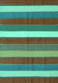 Oriental Turquoise Traditional Rug, con2189turq