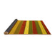 Sideview of Oriental Yellow Traditional Rug, con2189yw