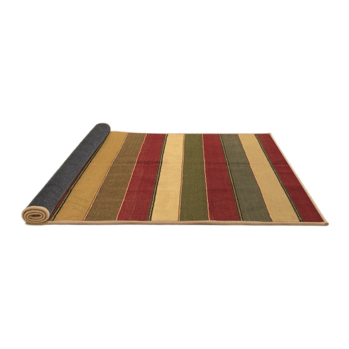 Sideview of Oriental Brown Traditional Rug, con2189brn