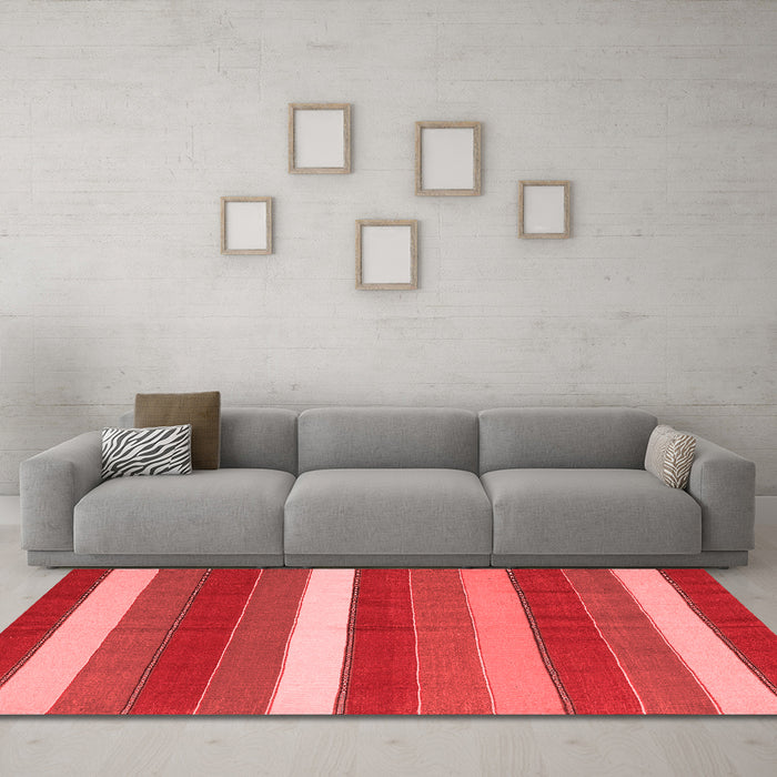 Traditional Red Washable Rugs