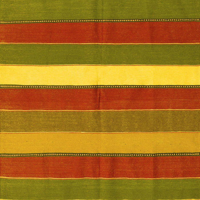 Oriental Yellow Traditional Rug, con2189yw