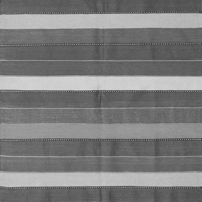 Round Machine Washable Oriental Gray Traditional Rug, wshcon2189gry