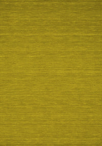 Abstract Yellow Contemporary Rug, con218yw