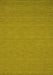 Abstract Yellow Contemporary Rug, con218yw