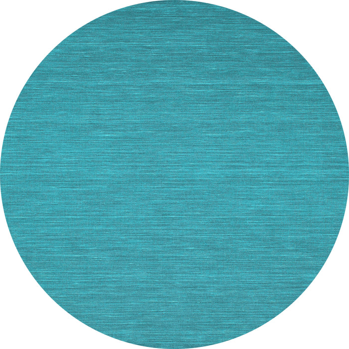 Round Machine Washable Abstract Light Blue Contemporary Rug, wshcon218lblu