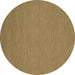 Round Machine Washable Abstract Brown Contemporary Rug, wshcon218brn