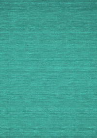 Abstract Turquoise Contemporary Rug, con218turq