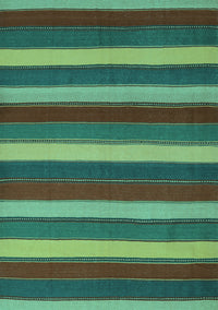 Southwestern Turquoise Country Rug, con2190turq