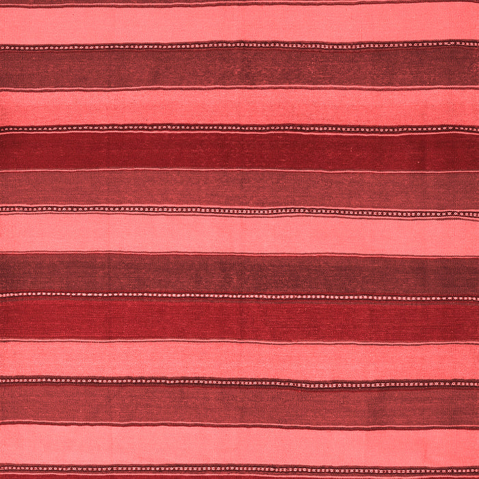 Machine Washable Southwestern Red Country Rug, wshcon2190red