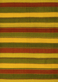 Southwestern Yellow Country Rug, con2190yw