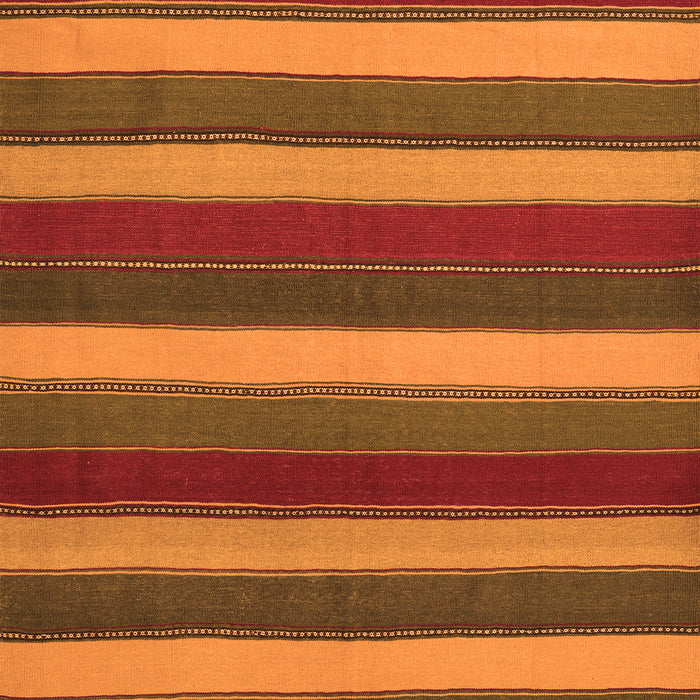 Serging Thickness of Machine Washable Southwestern Orange Country Area Rugs, wshcon2190org