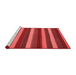 Country Red Washable Rugs