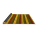 Sideview of Southwestern Yellow Country Rug, con2190yw